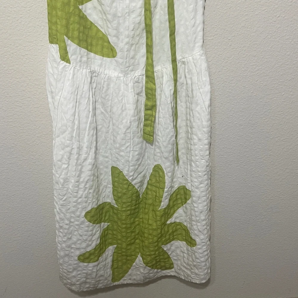 Anthropologie dress MIDI Sz M CELANDINE SLEEVELESS summer vacay resortwear - Picture 7 of 13